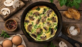 Mushroom Omelette