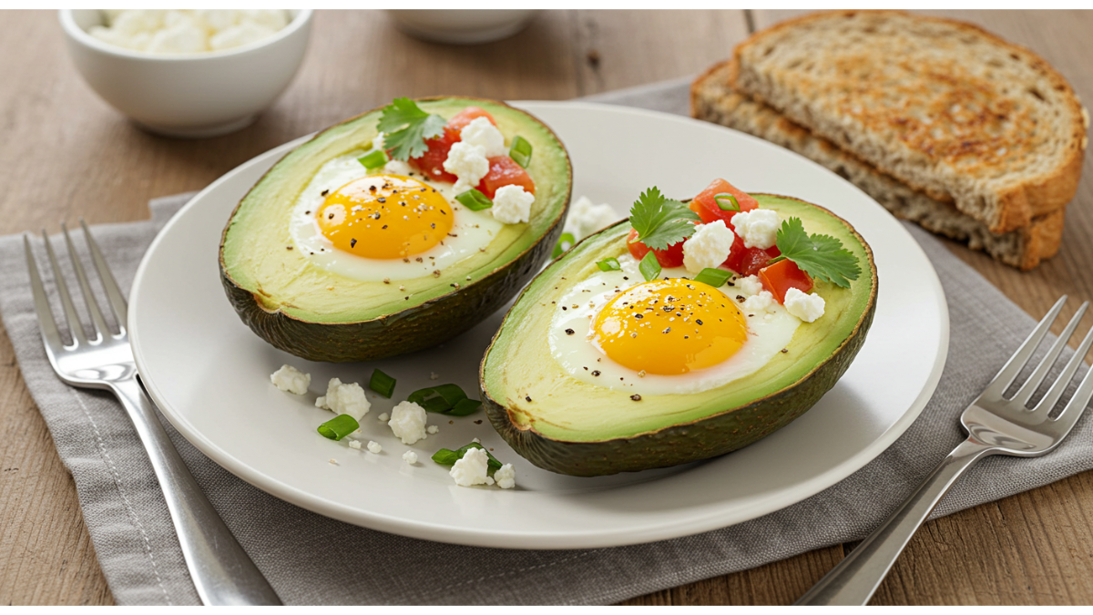 Avocado eggs