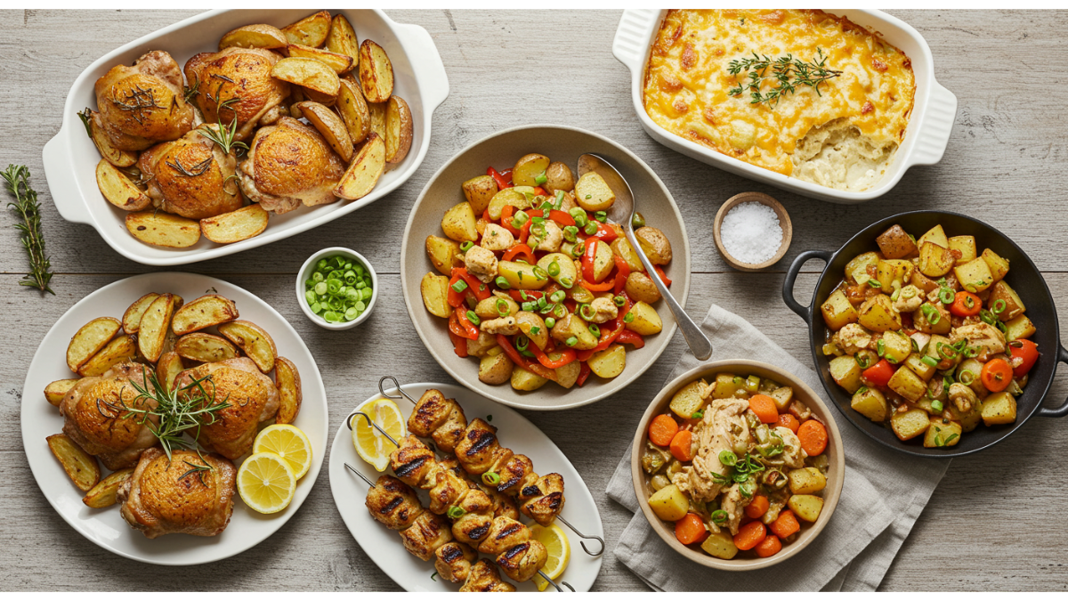 CHICKEN AND POTATO