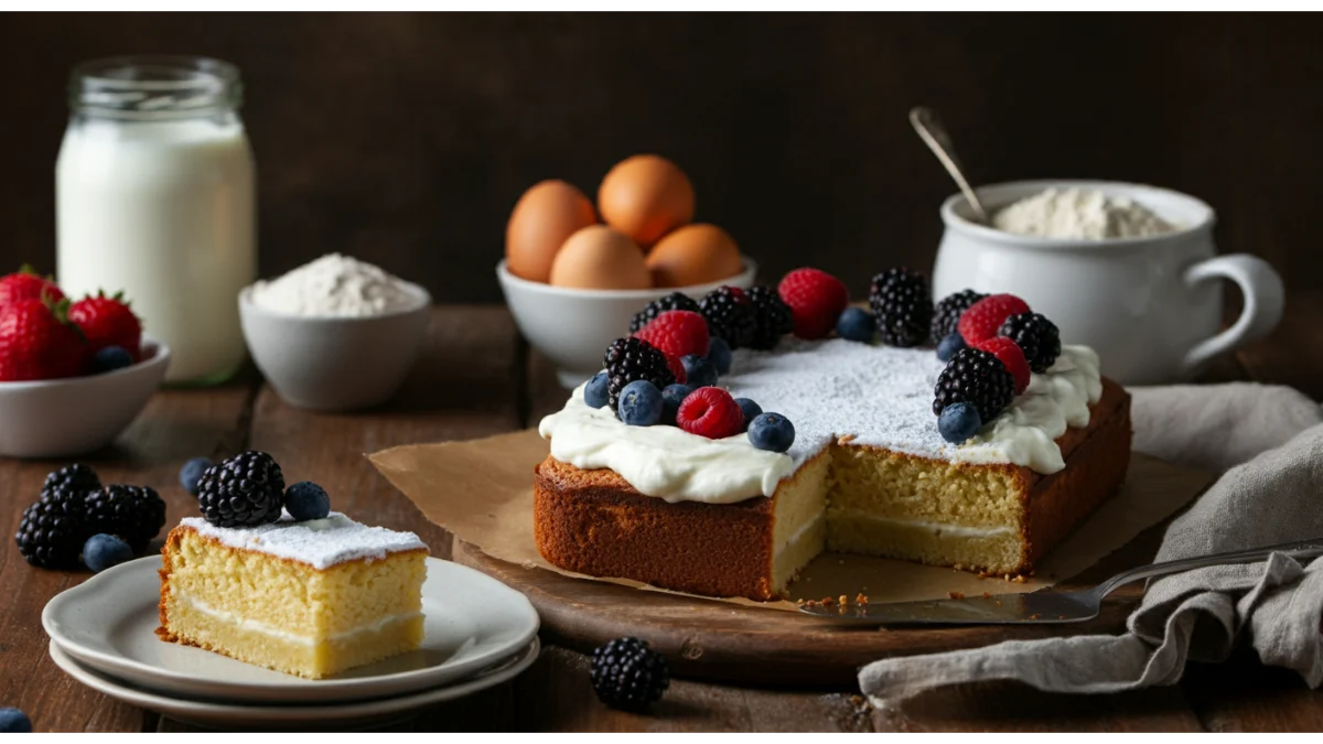 Kefir Sheet Cake