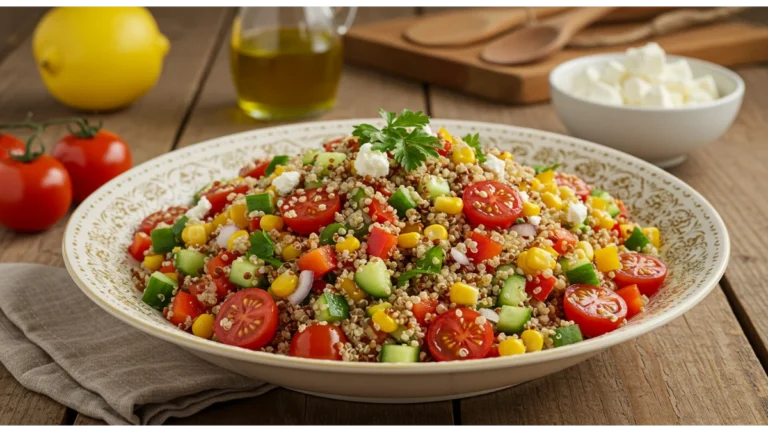 Quinoa Tri-Color Salad Recipe