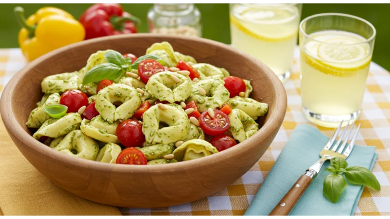 Tortellini Pasta Salad Pesto