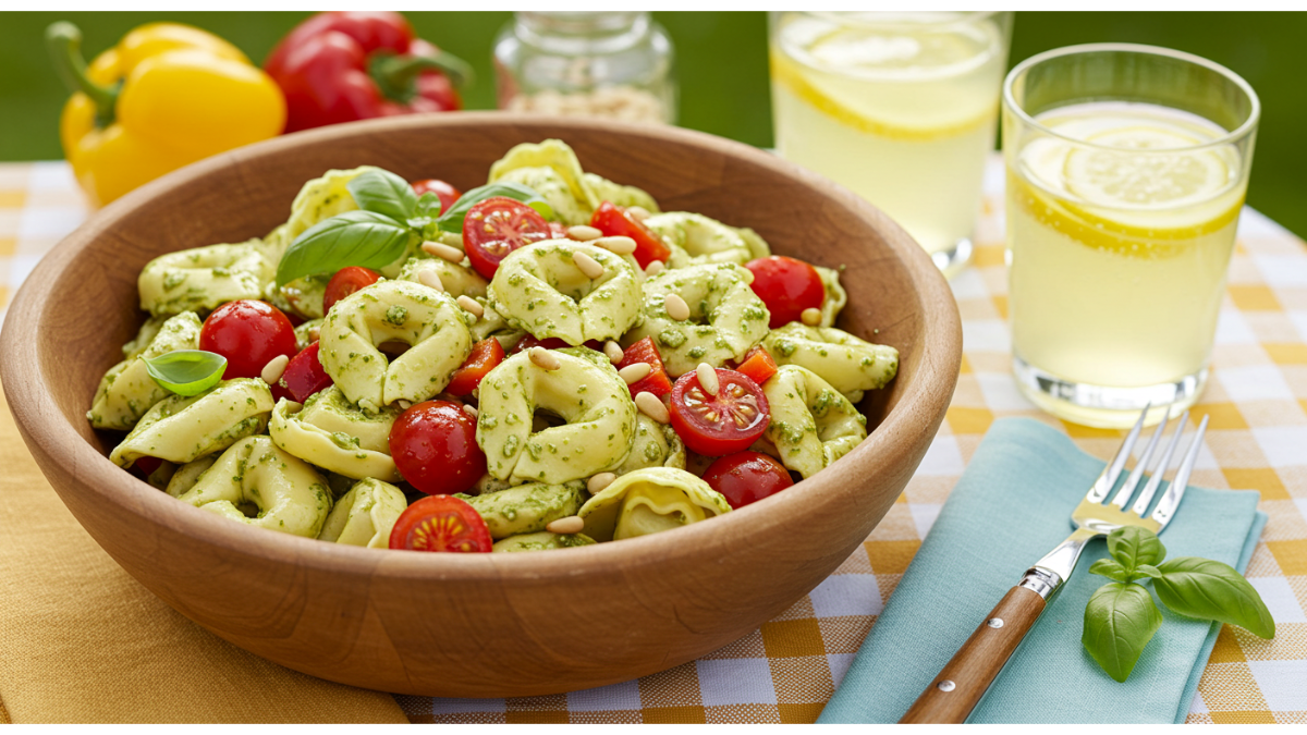 Tortellini Pasta Salad Pesto