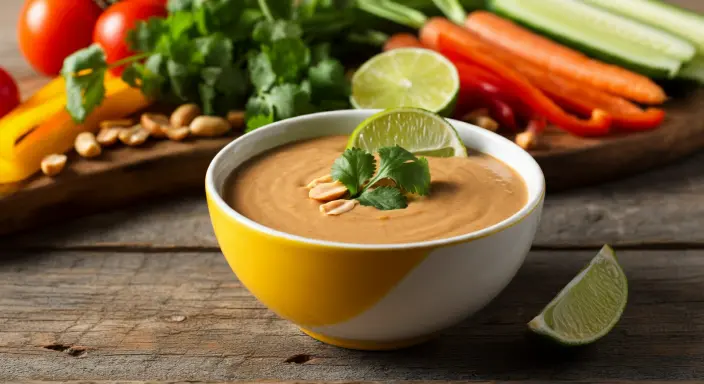 Easy Vegetarian Peanut Sauce