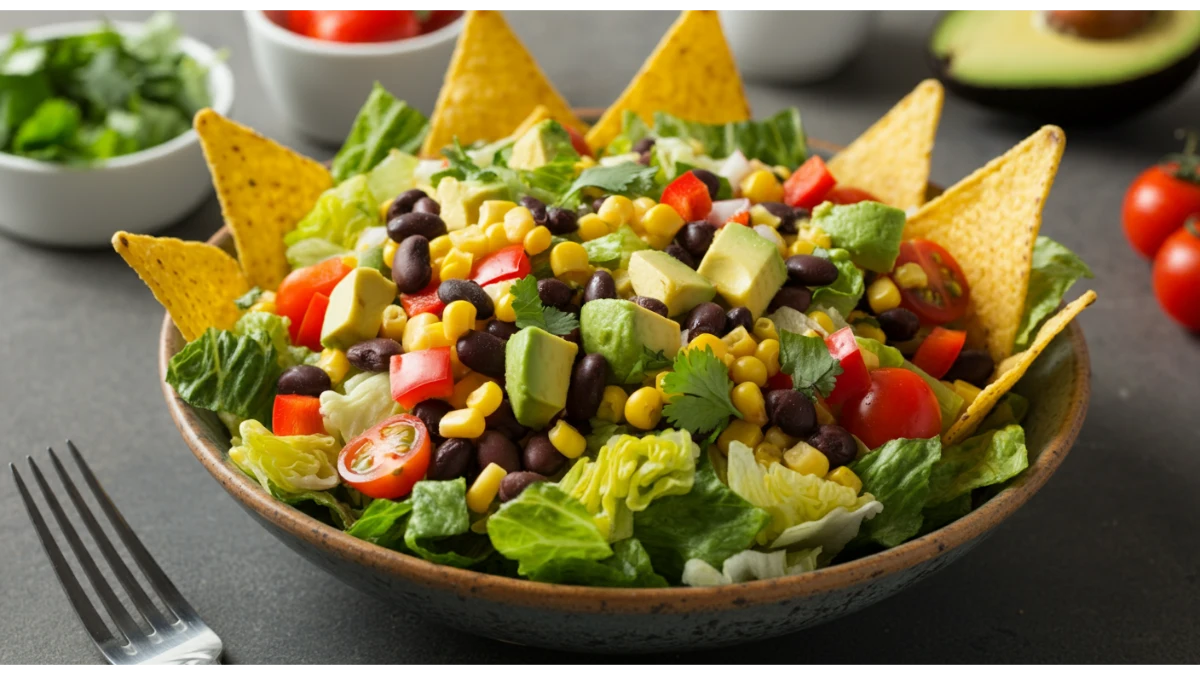 vegetarian taco salad