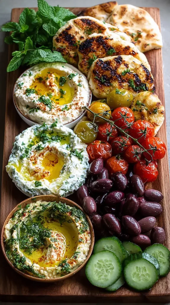 Mediterranean brunch boards