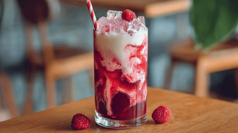 Raspberry Dream Dirty Soda