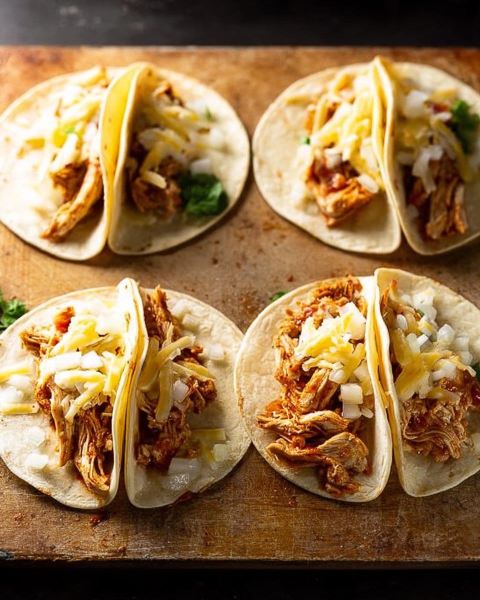 Mini Baked Chicken Tacos