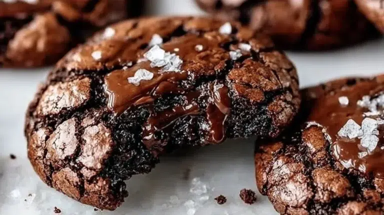 Delicious gourmet brownie cookies with rich chocolate flavor