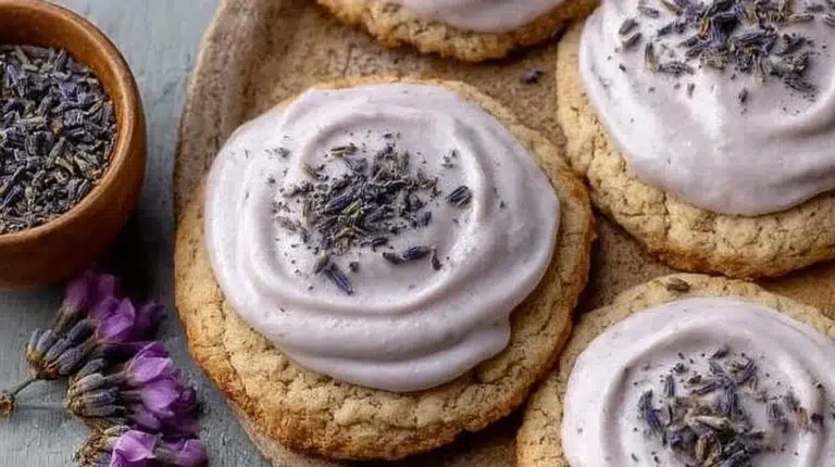 Delicious London Fog Cookies made with earl grey tea and vanilla