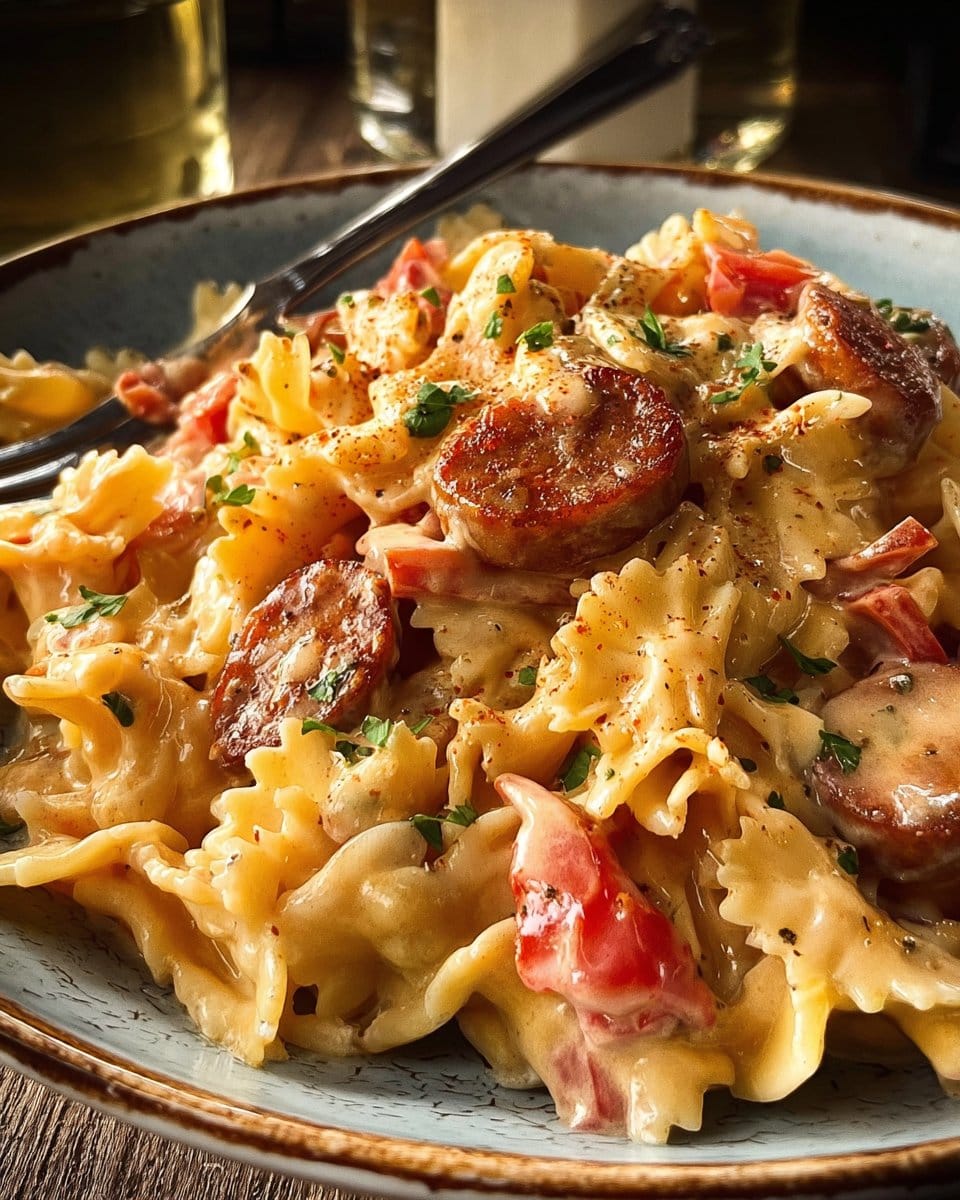 Cajun Inspired Cheesy Pasta