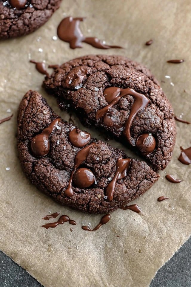 Single Serve Double Chocolate Cookie