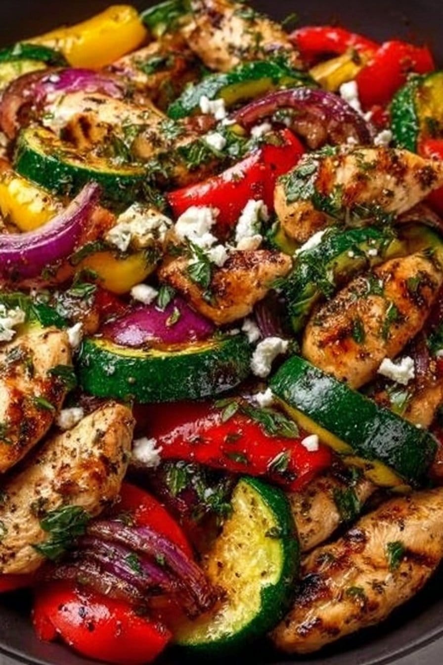 Mediterranean Chicken Stir Fry Recipe