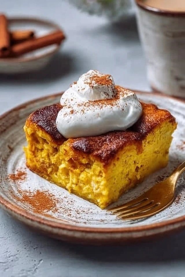 Pumpkin Cottage Cheese Bake: Healthy, Easy & High-Protein Fall Treat