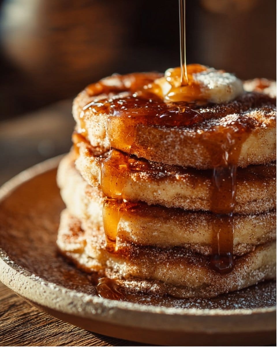 Spanish Churro-Inspired Pancakes: A Breakfast Delight!