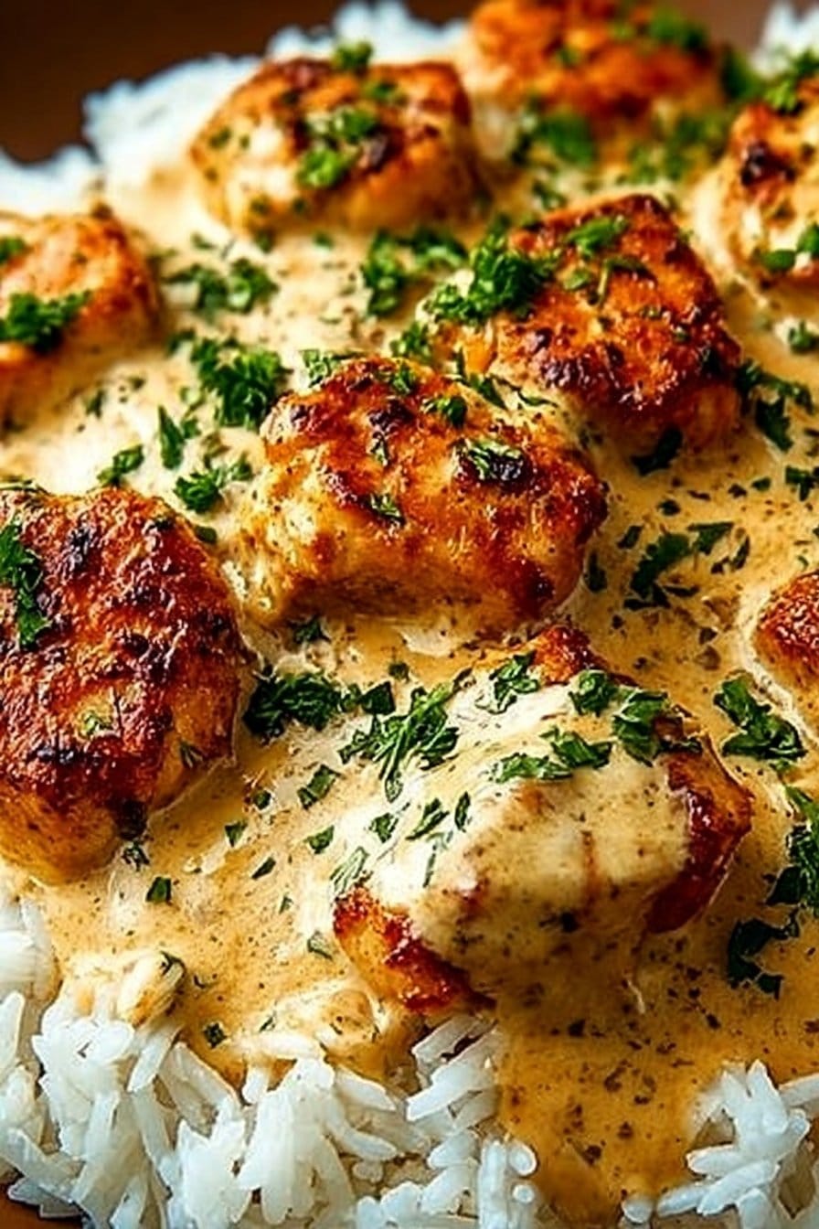 Best Smothered Chicken and Rice Recipe