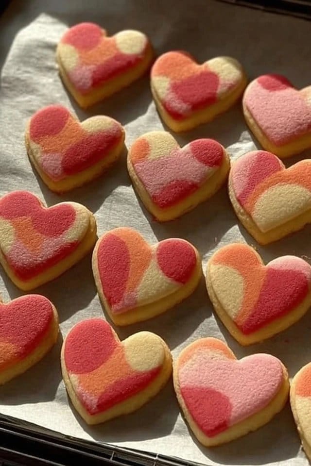 Heart-Shaped Valentine's Day Cookies
