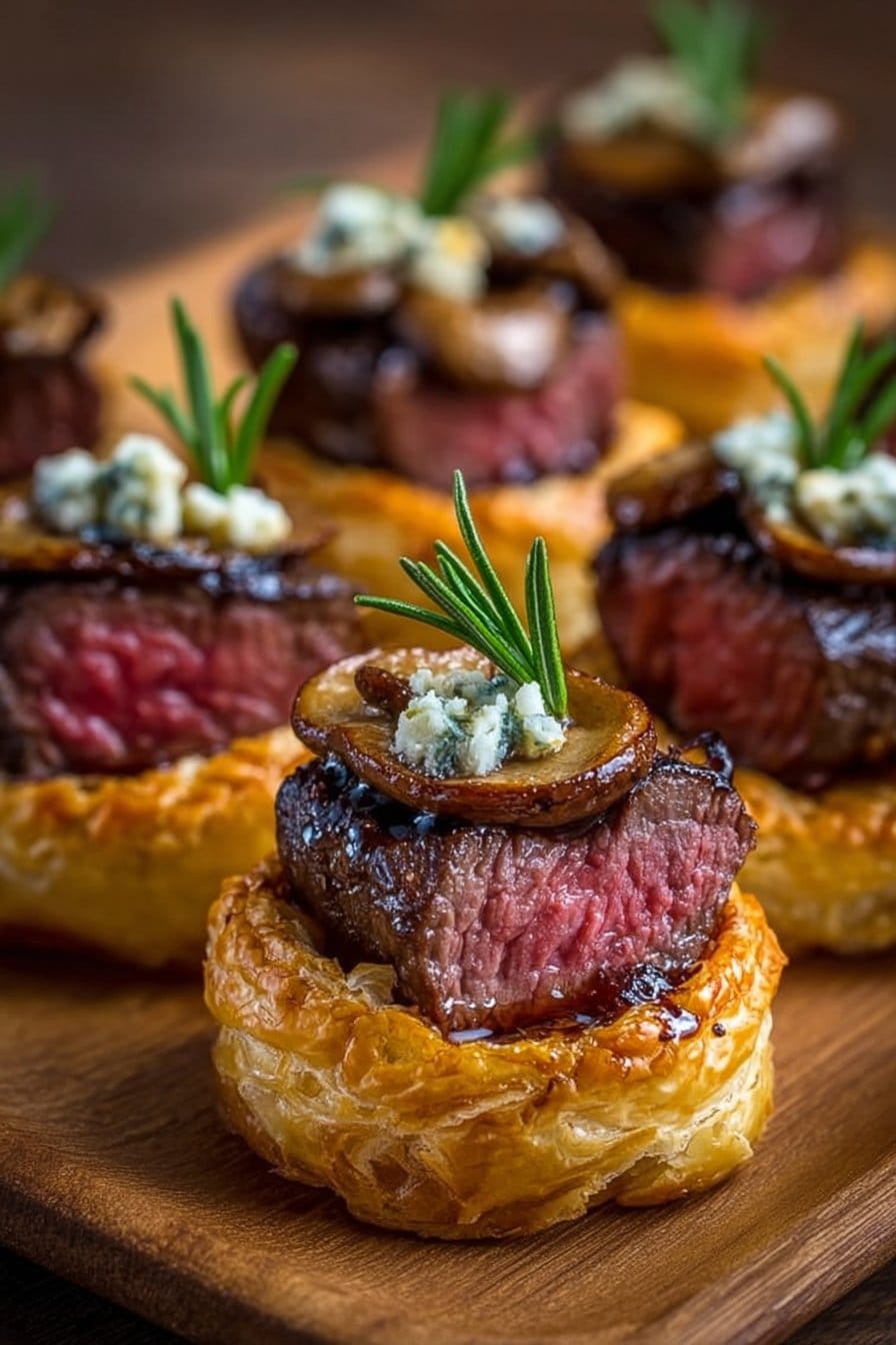 Mini Beef Wellington Bites