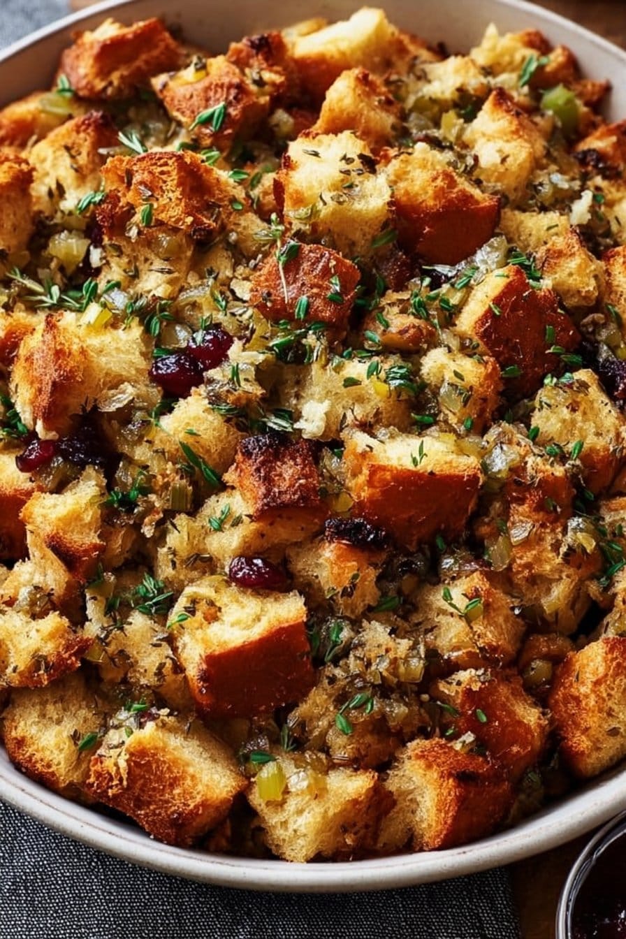 Thanksgiving Stuffing From Scratch