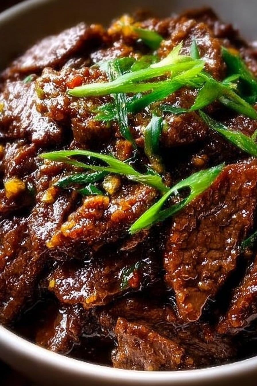 Slow Cooker Mongolian Beef