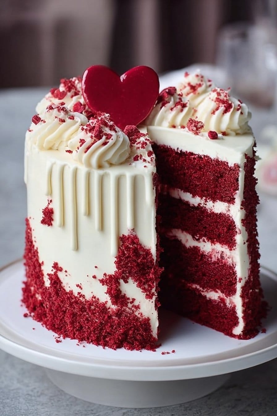 Ultra Moist Red Velvet Cake - Sweet Fingers