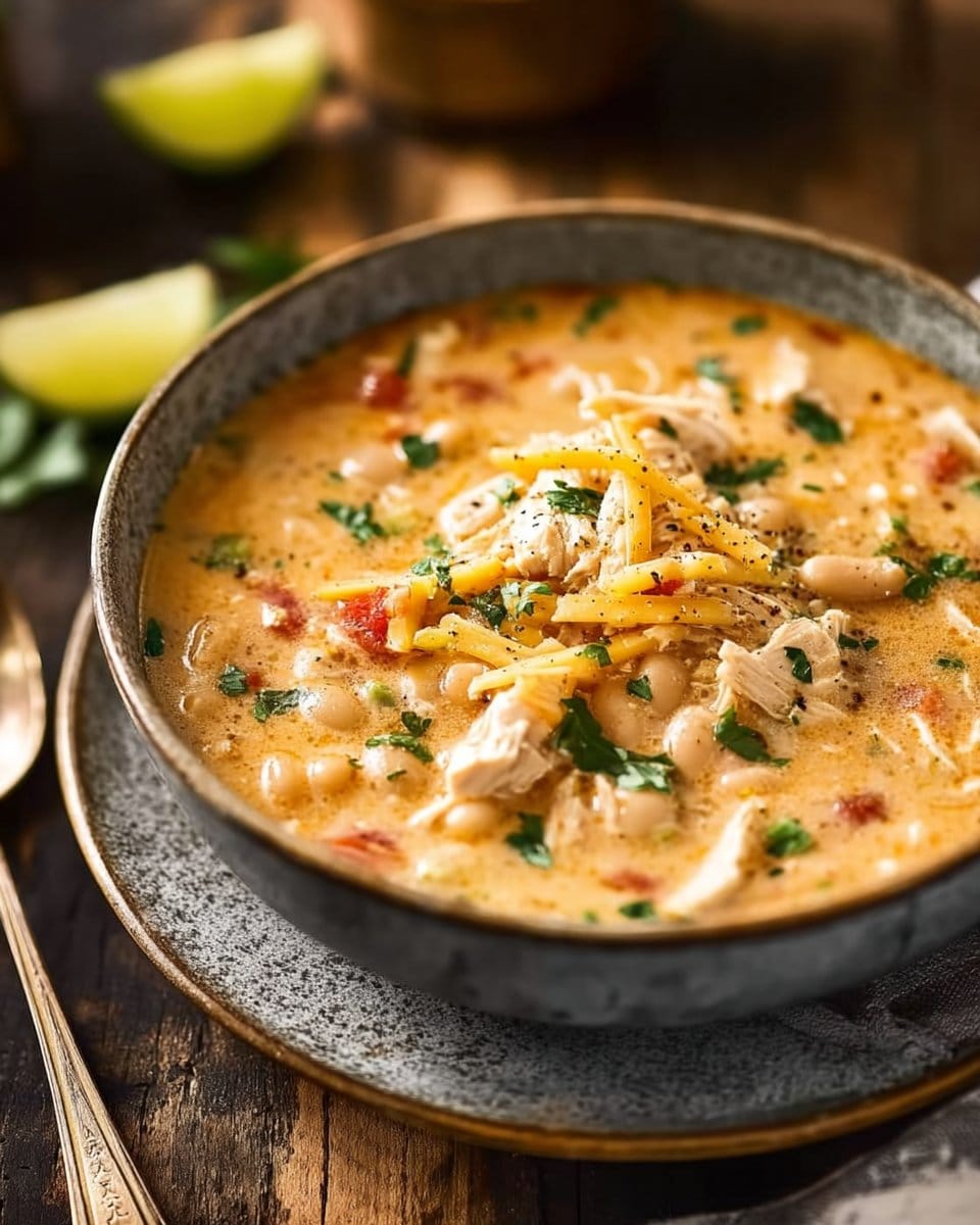 Healthy High Protein White Chicken Chili