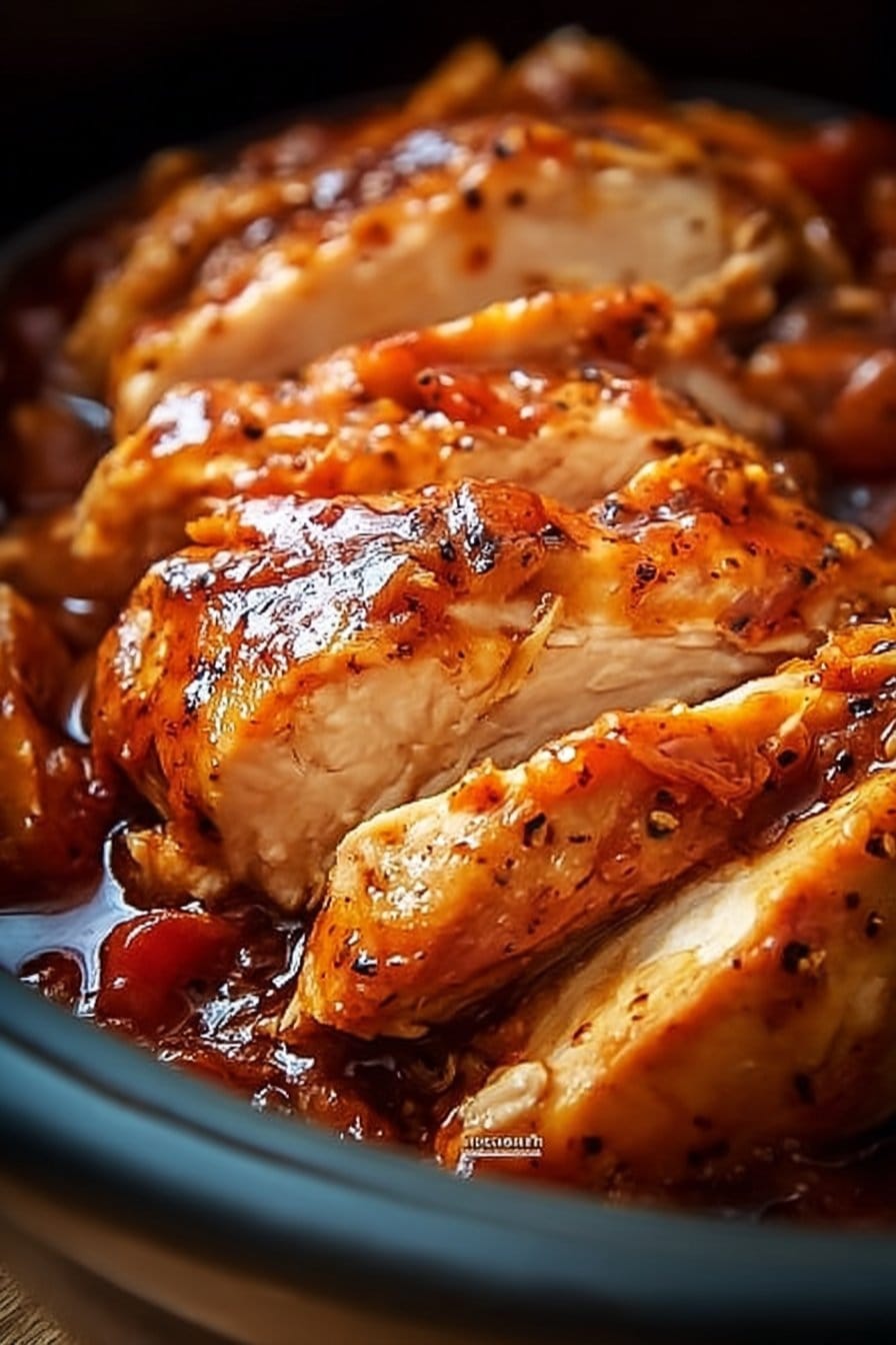 Sweet Baby Ray's Crockpot Chicken Recipe