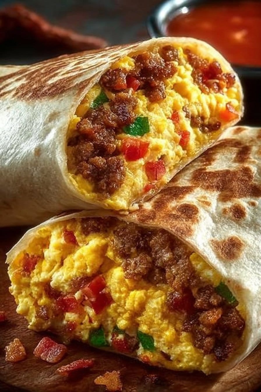 Cowboy Breakfast Burrito