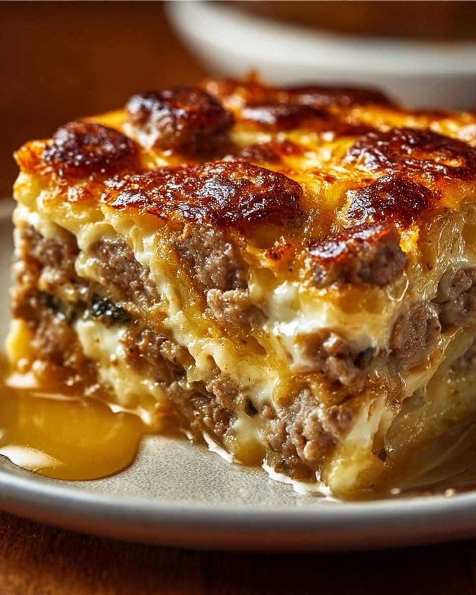 Pancake Sausage Casserole