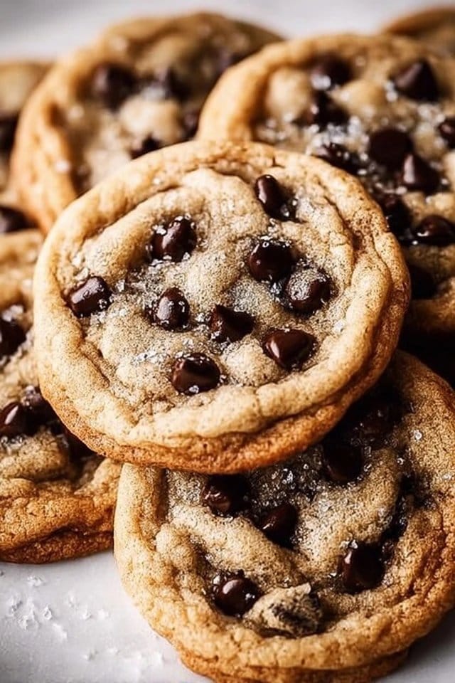 Perfect Bakery Style Chocolate Chip Cookies Recipe