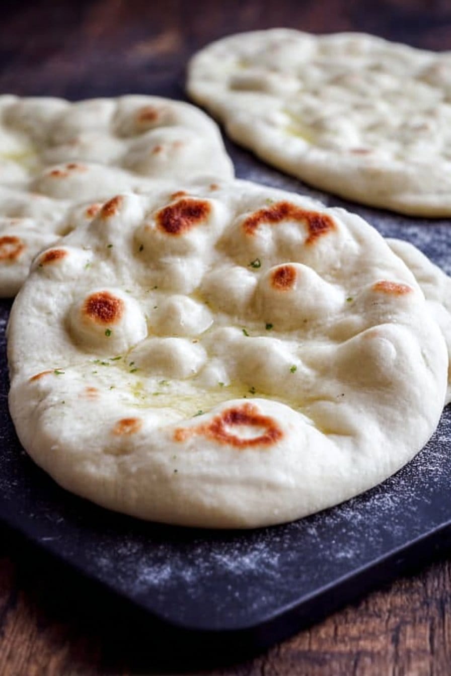 Sourdough Discard Naan