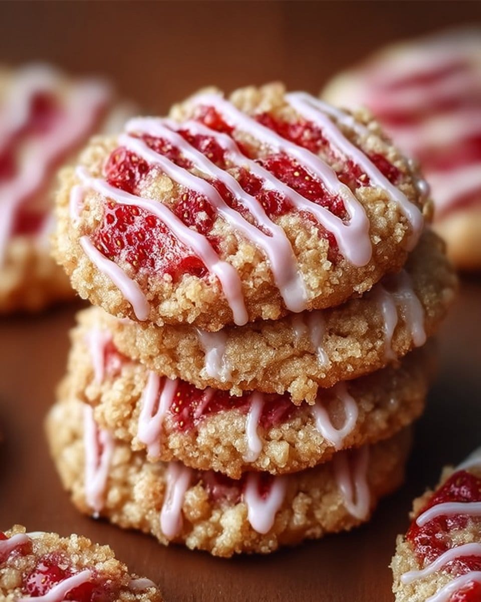 Strawberry Crunch Cookies