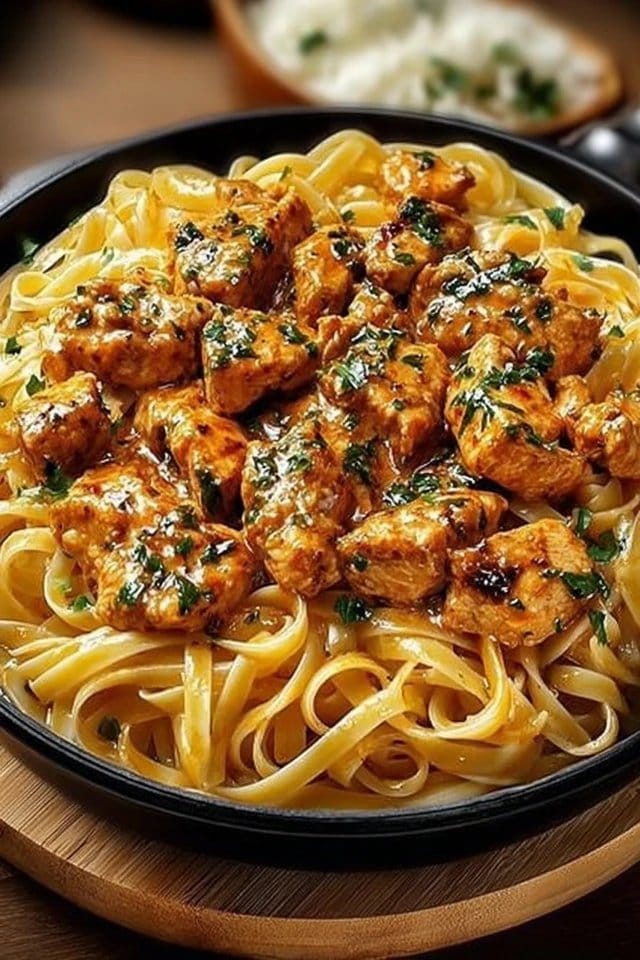 Cowboy Butter Chicken Linguine