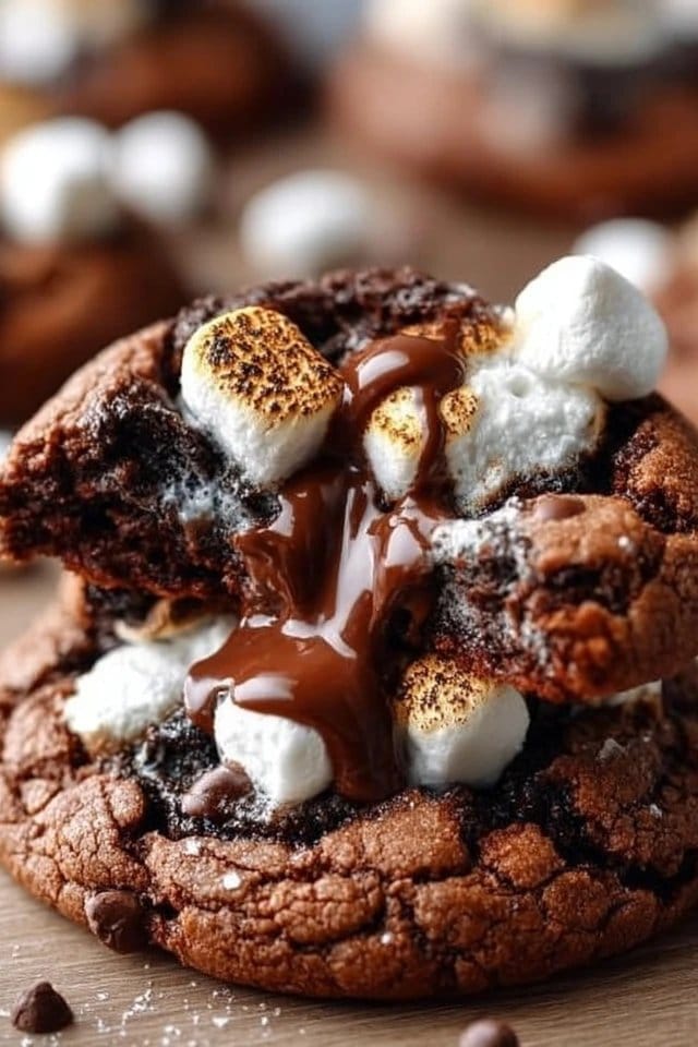 Hot Chocolate Cookies