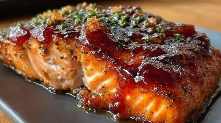 Delicious Texas Roadhouse Salmon served with sides in a rustic setting.