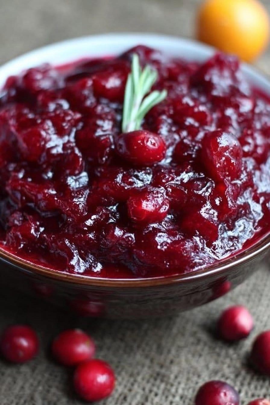 Best Ever Cranberry Sauce