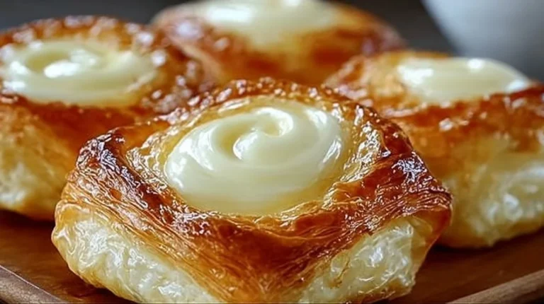 Cheese Danish Delight with creamy filling and flaky pastry