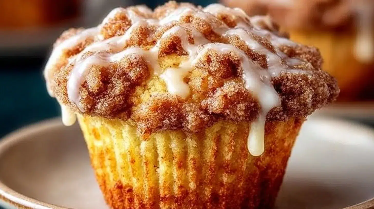 Freshly baked Coffee Cake Muffins with a crumbly topping, perfect for brunch.