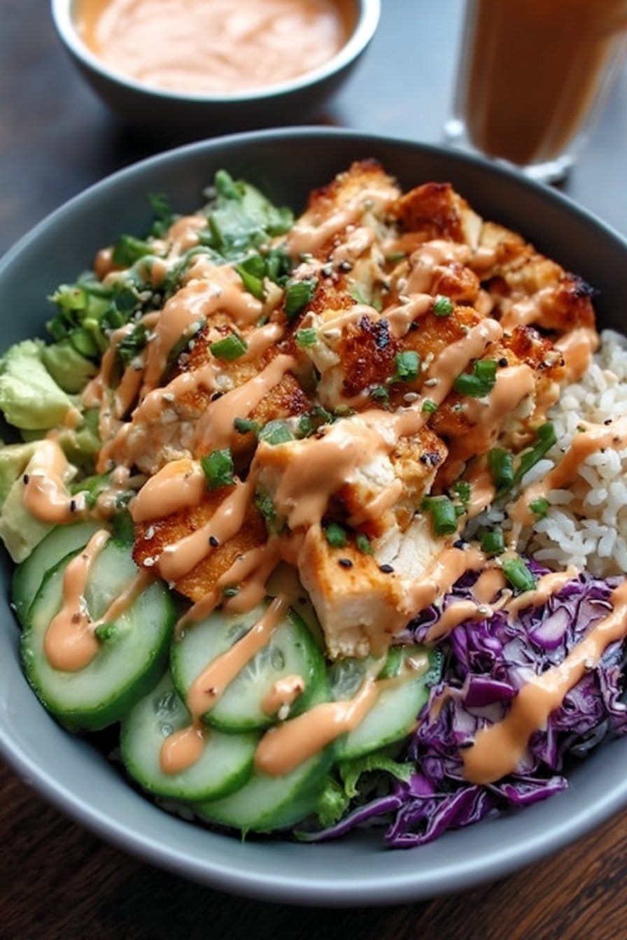 Bang Bang Chicken Bowl