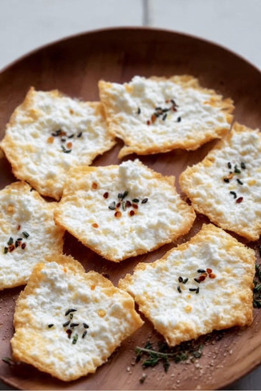 Cottage Cheese Chips Recipe