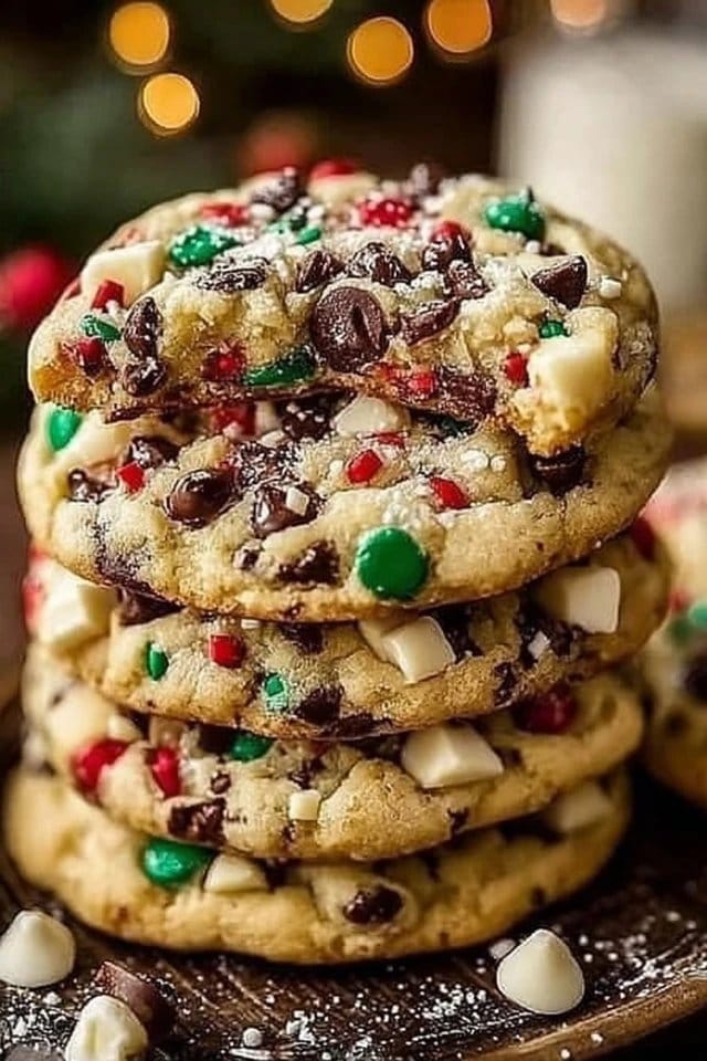 Winter Wonderland Chocolate Chip Cookies