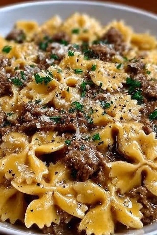 Creamy Beef Pasta