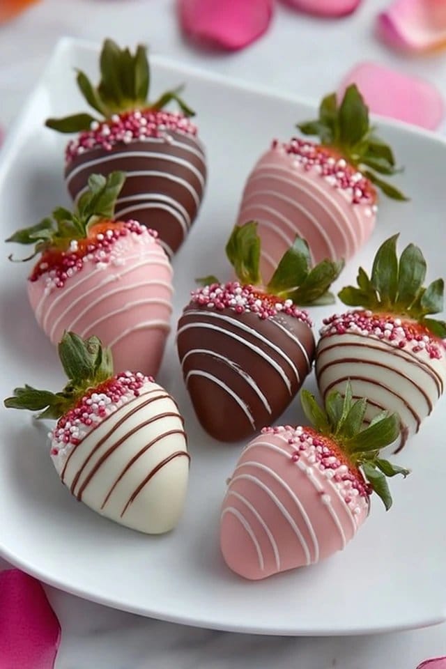 Easy Valentine's Day Chocolate Covered Strawberries Pinterest | Chocolate Covered Strawberry Recipe, Chocolate Covered Fruit, Chocolate Dipped Strawberries