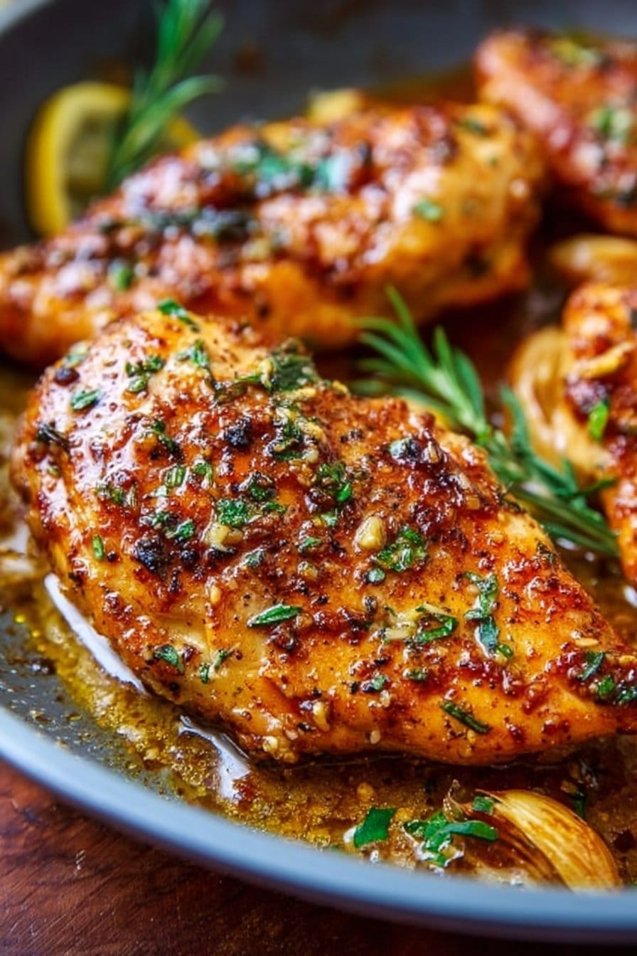 Skillet Garlic Butter Chicken