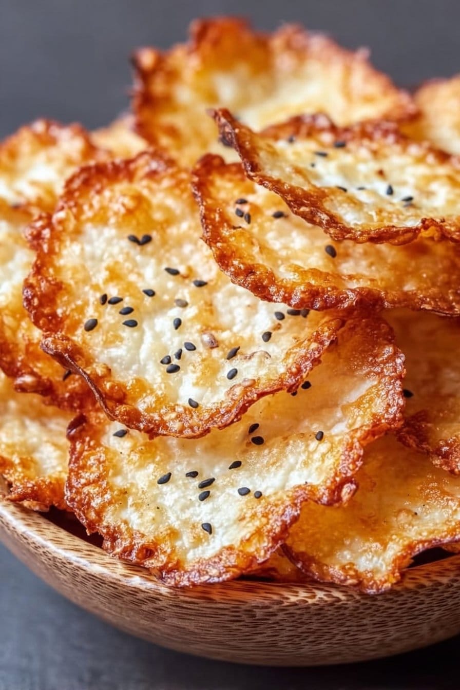 Easy Homemade High-Protein Cottage Cheese Chips