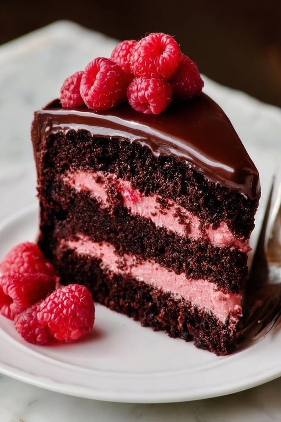 Chocolate Raspberry Cake
