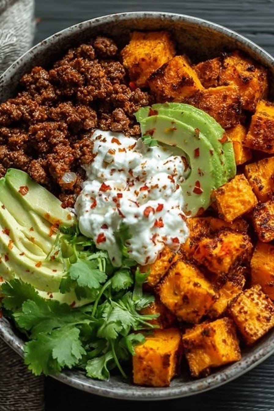 Sweet Potato Taco Bowl