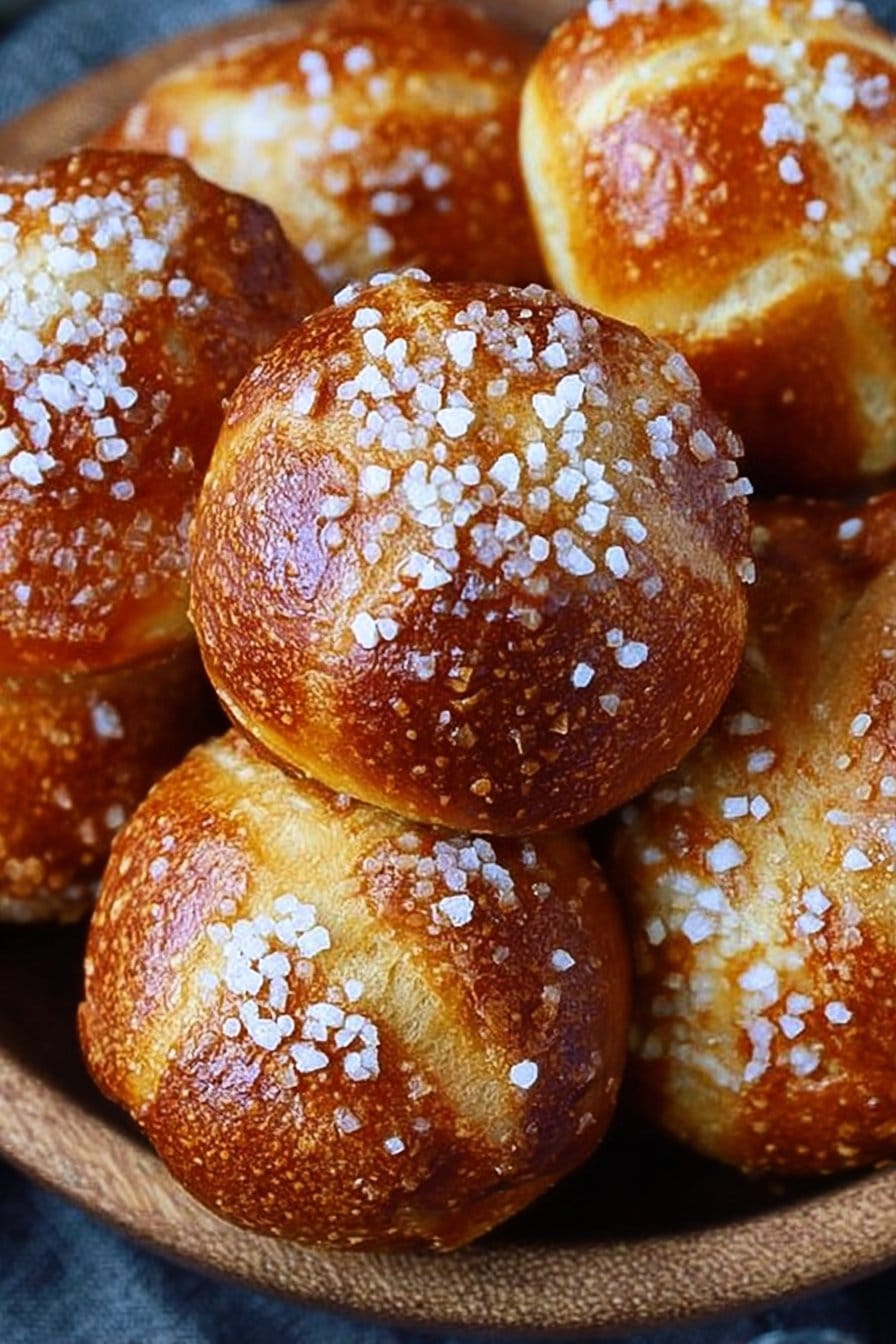 Sourdough Discard Pretzel Bites