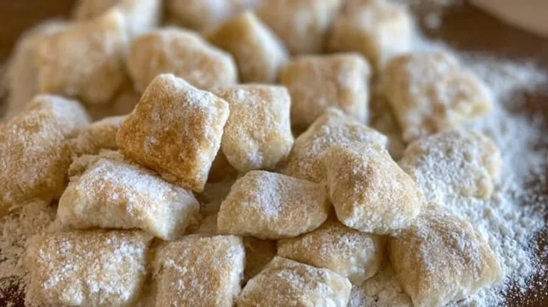 Delicious sourdough dumplings ready to serve, using quick and easy recipe.