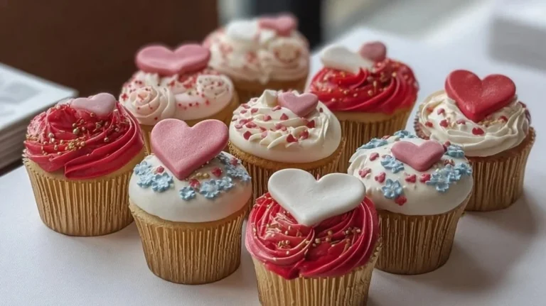 Delicious Swiftie Cupcakes inspired by Taylor Swift, decorated with vibrant colors.